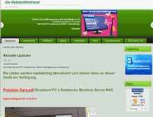 Tablet Screenshot of netzwerkbetreuer.de